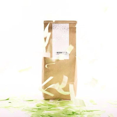BioConfetti Rectangles 55x17mm - Green